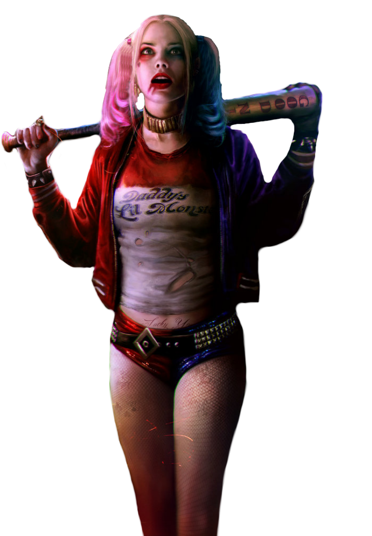 Harley Quinn Wonder Woman Black Canary Injustice 2 - Harley Quinn Png Transparent (849x1090)