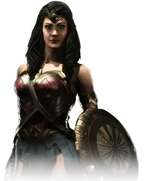 Wonder Woman - Injustice 2 - Png - Wonder Woman Injustice 2 (478x600)