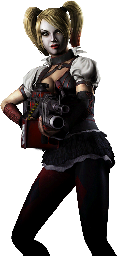 Wonder Woman Injustice Render - Arkham Knight Harley Quinn Injustice (1024x1024)