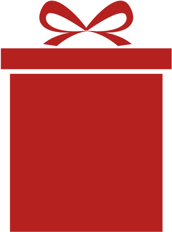 Red Christmas Giftbox Icon - Gift Box Icon Png (512x512)