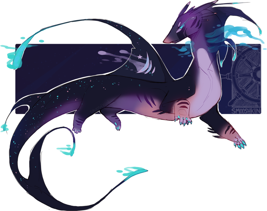 Starry Nights [closed] By Smooshkin - Illustration (900x712)