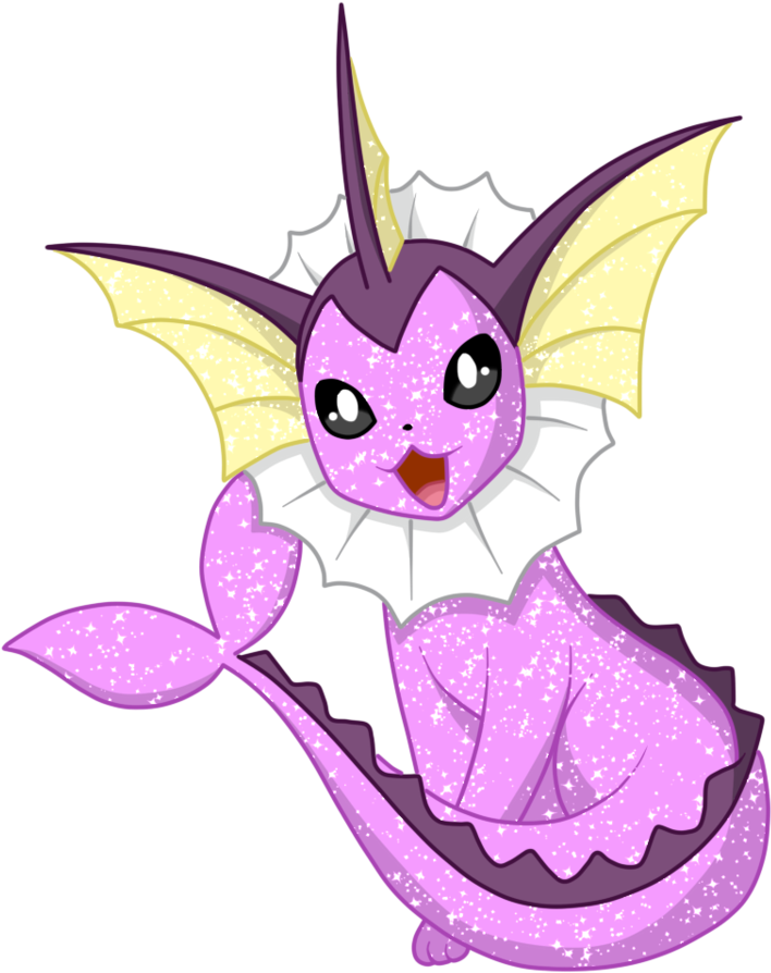 Transparent Background Vaporeon Png Image - Shiny Vaporeon (800x931)