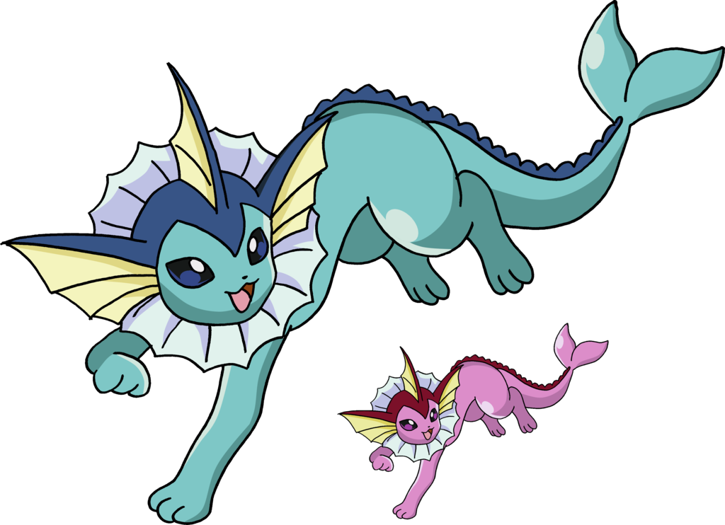Vaporeon Art Png Image - Pokemon Vaporeon By Tails19950 Deviantart (1024x742)