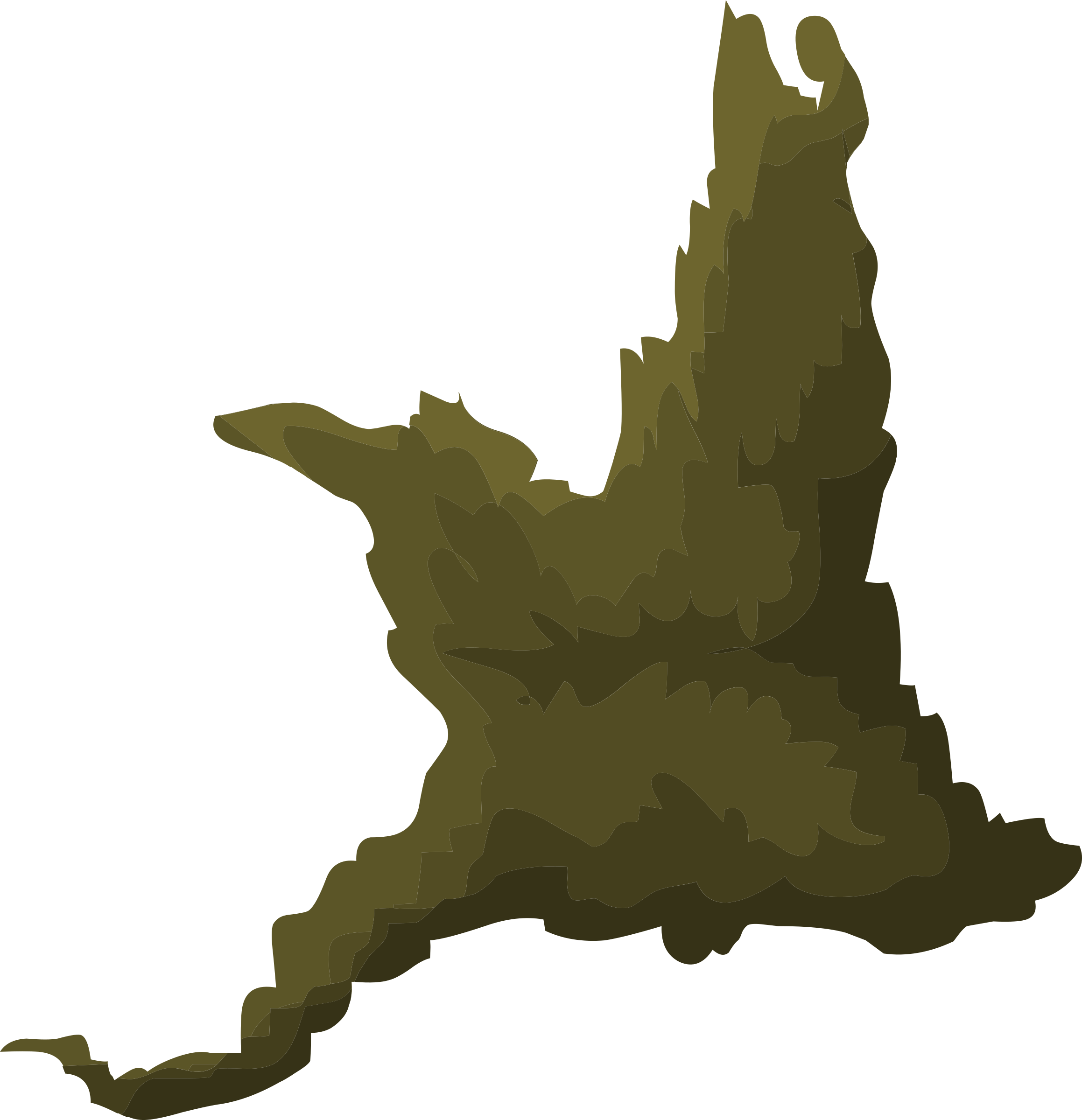 Landscape Treemoss 01c Al1 - Moss (2318x2400)