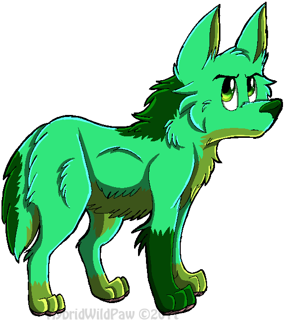 Pup Moss By Crazycriitter - Cartoon (609x659)