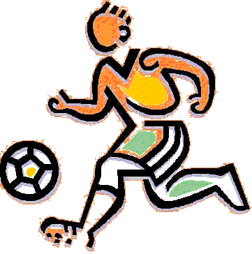 Free Soccer Cartoons Clip Art - Sportowe Obrazki (361x364)