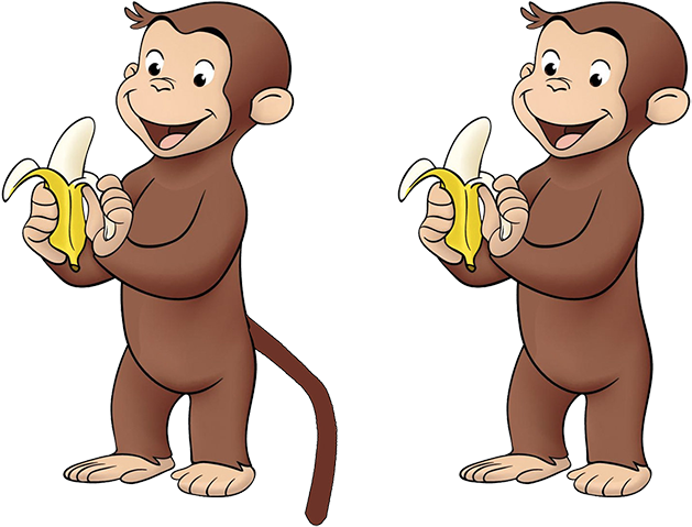The Mandela Effect - Curious George With A Tail (720x549)