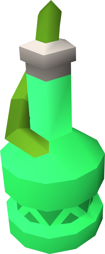 It Is Made By Combining A Guthix's Gift With Harmony - Juju Potion (370x890)
