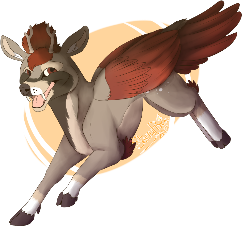 "jump Up " Ych By Starryprince - Cartoon (1000x1000)