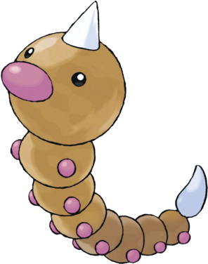 Weedle's Sense Of Smell Is Excellent - Weedle Bulbapedia (600x600)