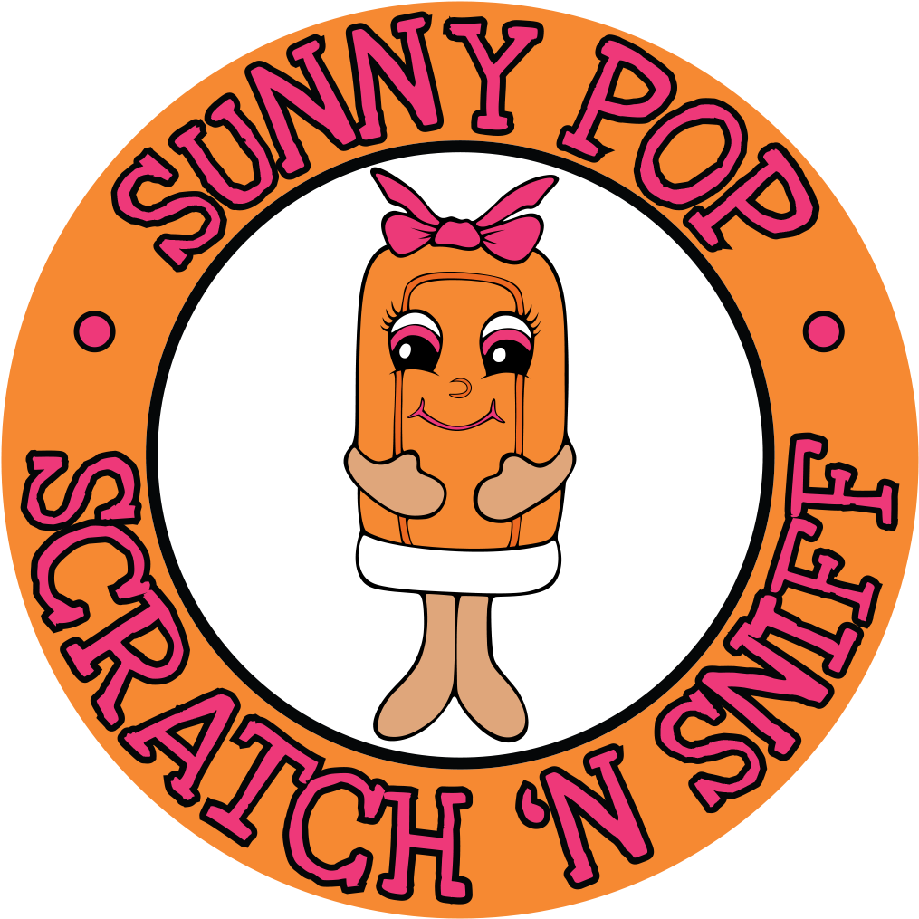 Orange Cream Pop Whiffer Stickers Scratch & Sniff Stickers - Whiffer Sniffers Peluche Parfumée Ensemble Mystère (1024x1022)