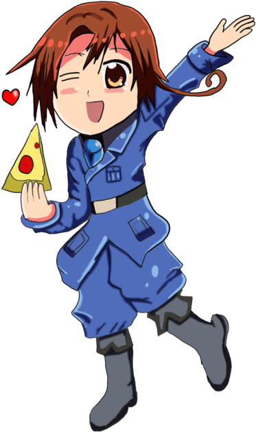 Chibi Italy Redo By Tealhikari - Chibi (400x645)
