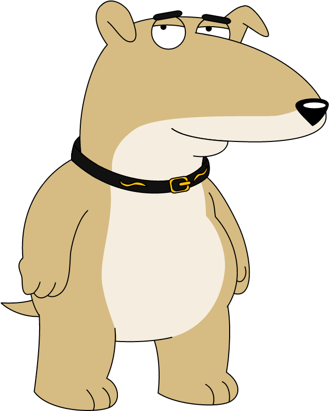 Vinny Wearing Brian's Italian Collar By Decatilde - Gif Tail Wagging Dog (640x815)