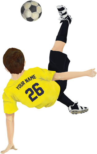 Soccer - Bicycle Kick Png (600x500)