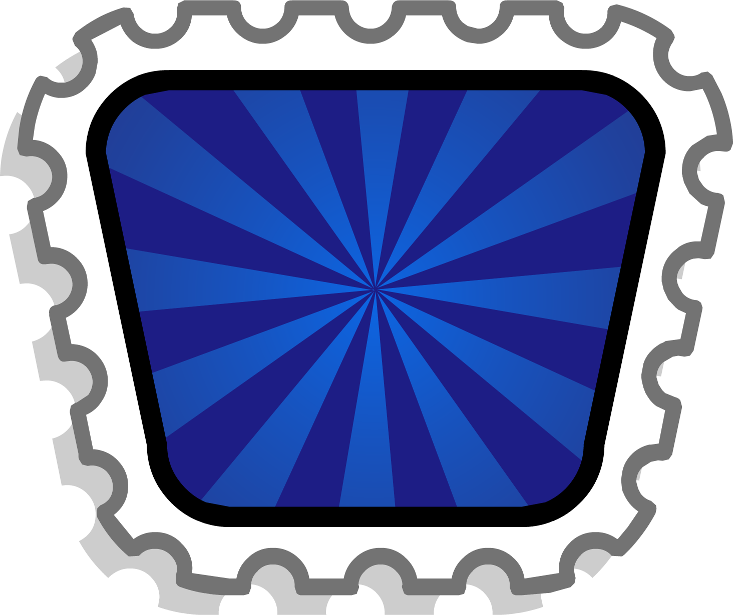 Stampbook Stamps Hard Video - Club Penguin Insanity Stamp (1464x1230)