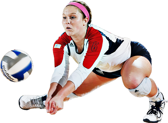 Volleyball Player Png - Volleyball Player Transparent Background (685x500)