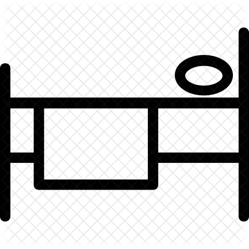 Bed Icon - Hospital (512x512)