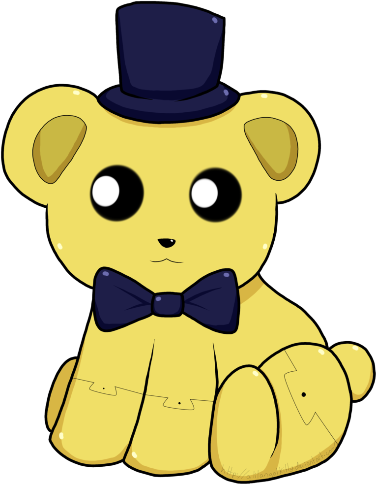 Clipart Golden Freddy - Freddy Fnaf Drawings Cute (1024x1024)