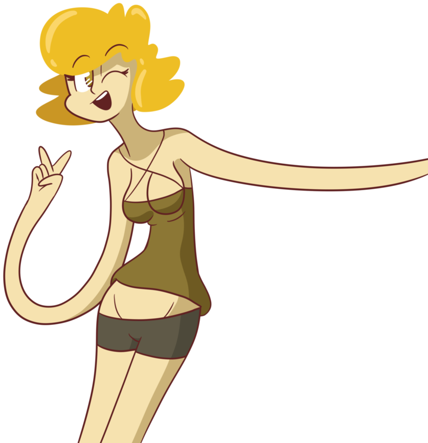Oldie Golden Girl By Spoopyro - Cartoon (886x902)