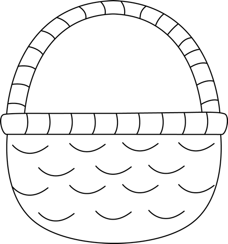 Outline Of A Basket (468x500)
