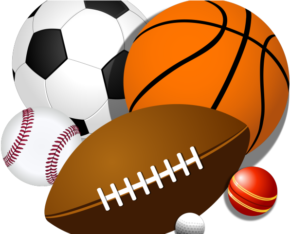 Rugby Ball Clipart Real Football - Clip Art Sports Balls Clipart (640x480)