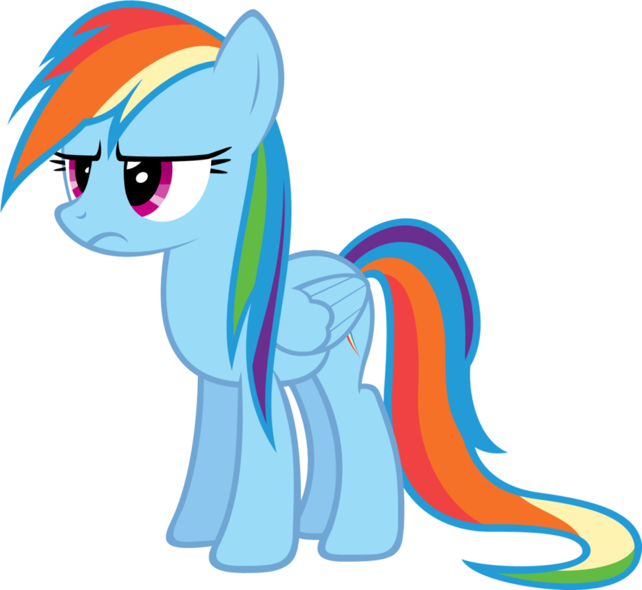 Wet Mane Rainbow Dash By Zacatron94 On Deviantart - Rainbow Dash Mojada (933x857)