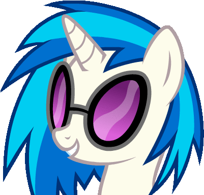 Vinyl Scratch, Pony, Friendship, Pony Horse, Ponies, - Mlp Vinyl Scratch Gif (400x400)
