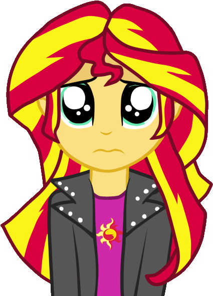 I'm So Sorry Rainbow Rocksequestria Girlsmlpponypony - Sunset Shimmer Sorry Gif (598x624)