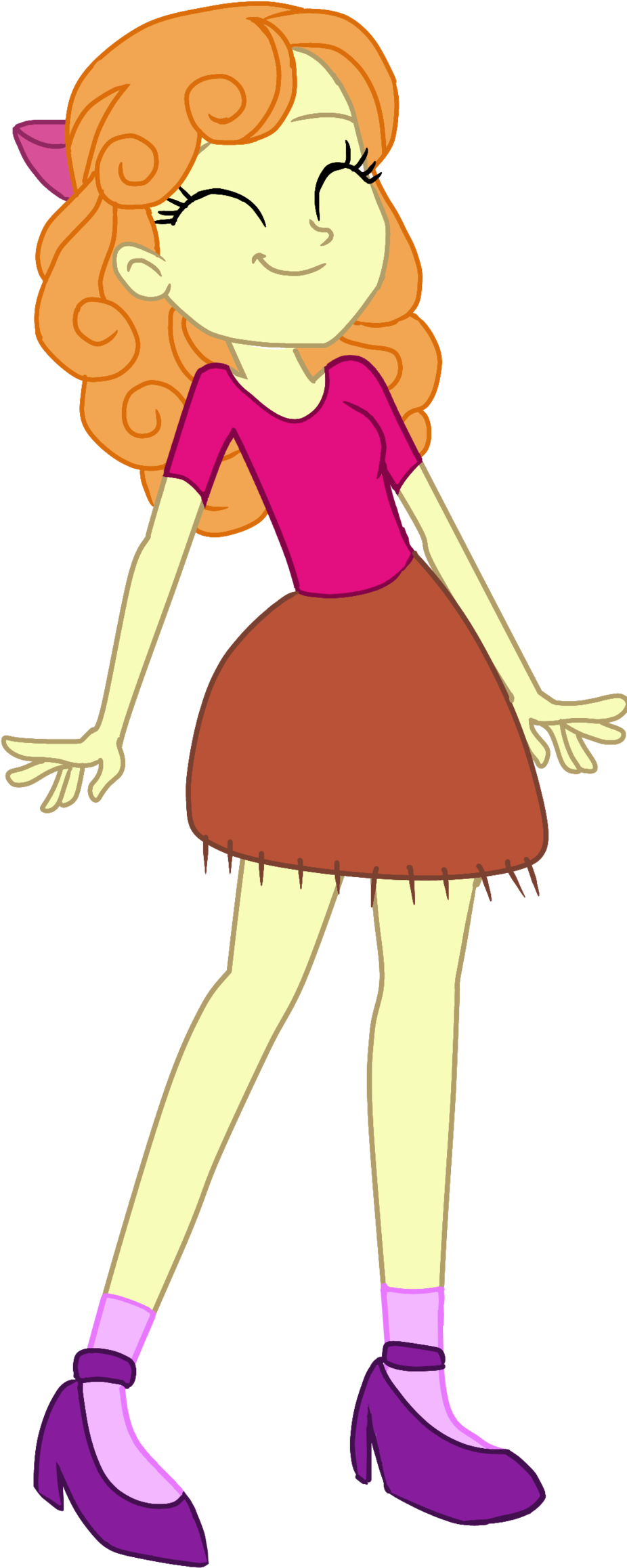 Image Result For Equestria Girls Sherbet - Equestria Girls Orange Sherbette (1024x2401)