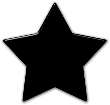 Solid Black Star Clipart Download - Fa Fa Star Icon (420x420)