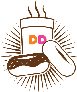 Dunkin Donuts Clipart Clear Background - Dunkin Donuts Clipart Clear Background (404x321)