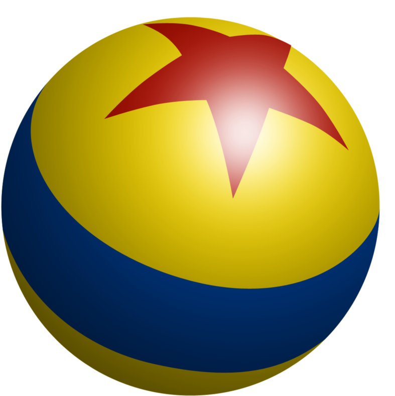 Pixar Toy Story Luxo Jr - Story Toy Png Ball (979x816)