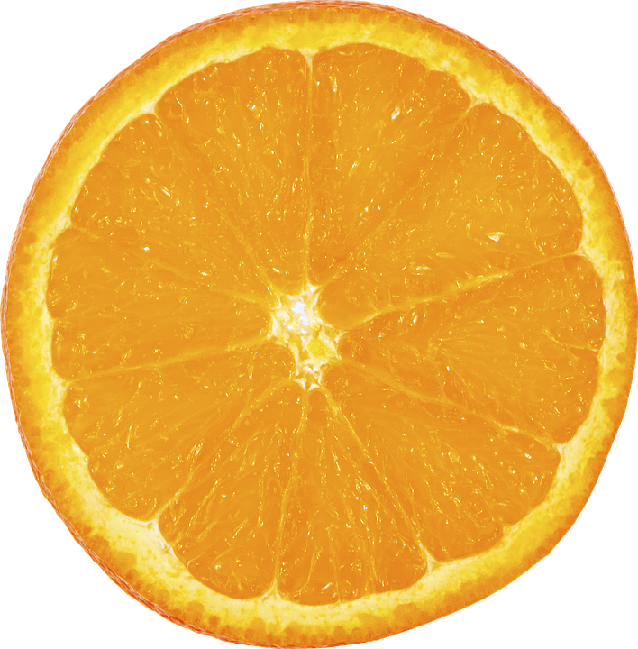 Fruit Png 4, Buy Clip Art - Orange Slice Transparent (708x720)