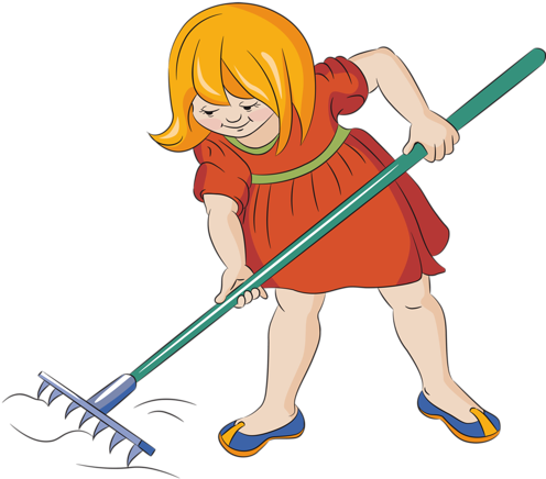 Personnages, Illustration, Individu, Personne, Gens - Cartoon Children Gardening (500x442)