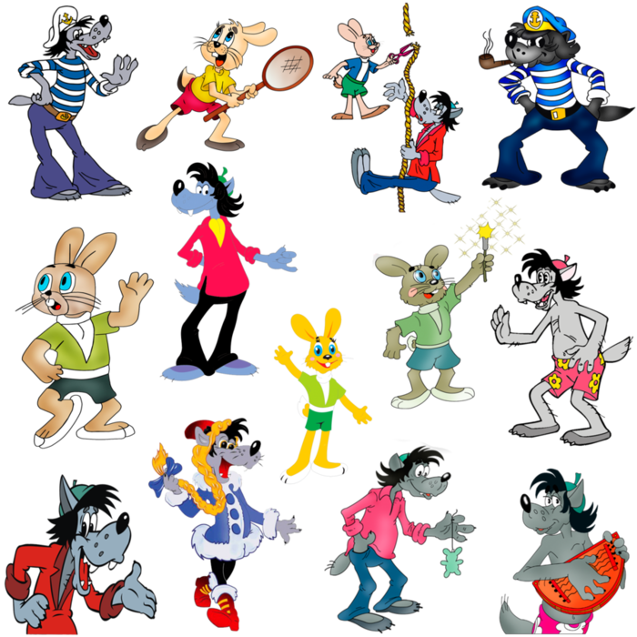 Animation Soyuzmultfilm Hare Clip Art - Nu Pogodi (700x700)