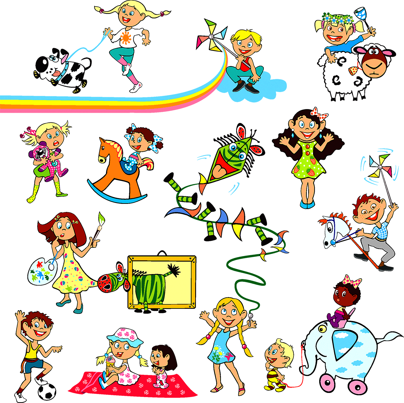 Child Cartoon Icon - Child Cartoon Icon (1300x1297)
