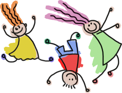 Jan Radoslovich & Spirit Play Children “spirit Play - Gross Motor Skills Clipart (400x304)