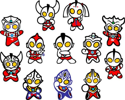 Ultraman - Ultraman Clipart (500x400)