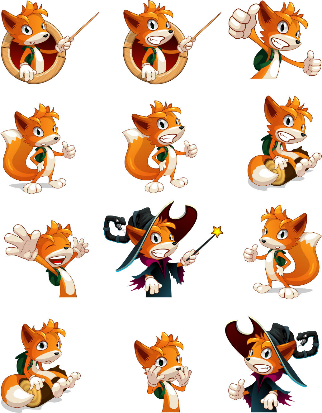 A Character From A Cartoon Forest On Behance - Cartoon (1084x1325)