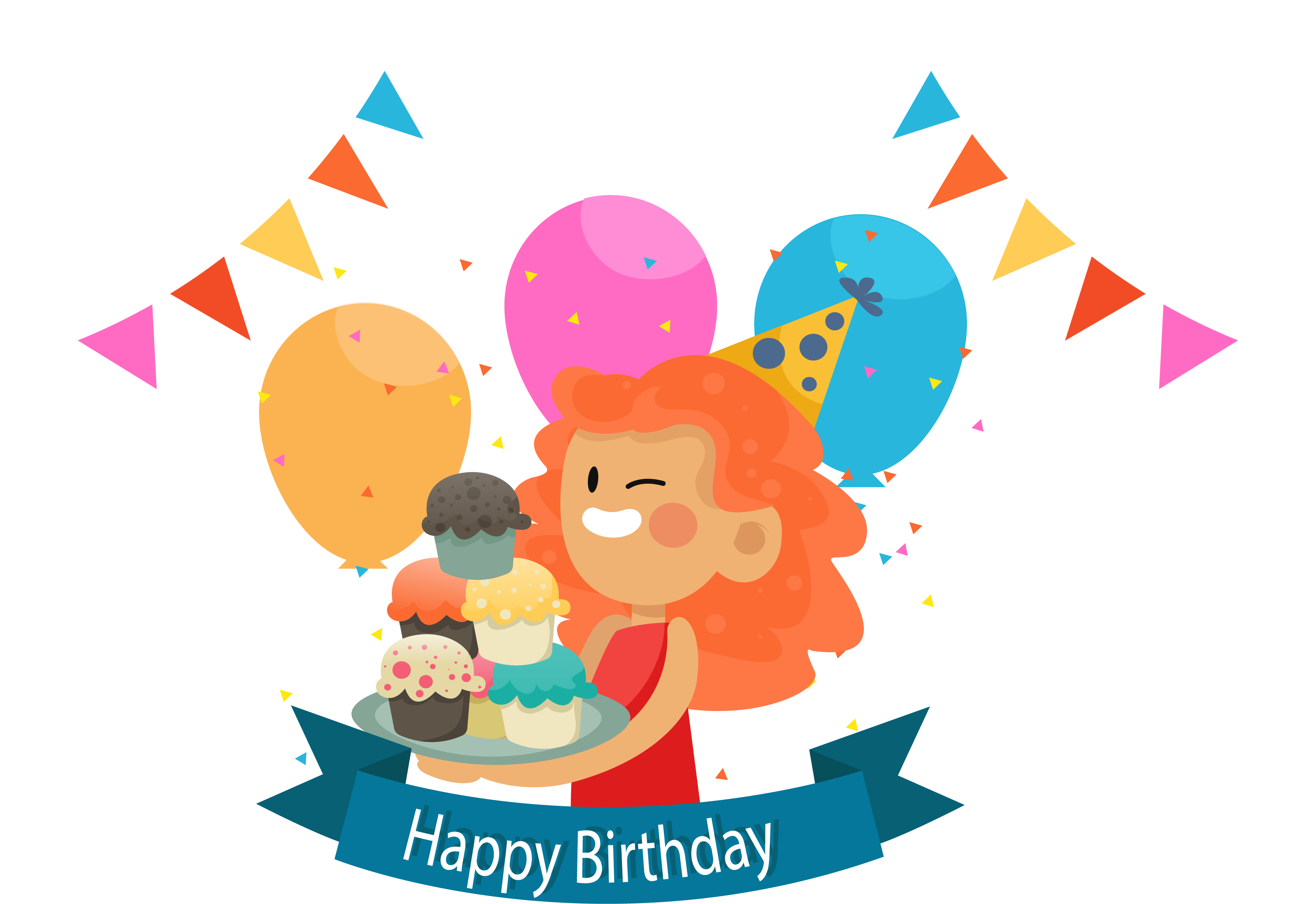 Birthday Cake Party Happy Birthday To You - Birthday (3537x2431)