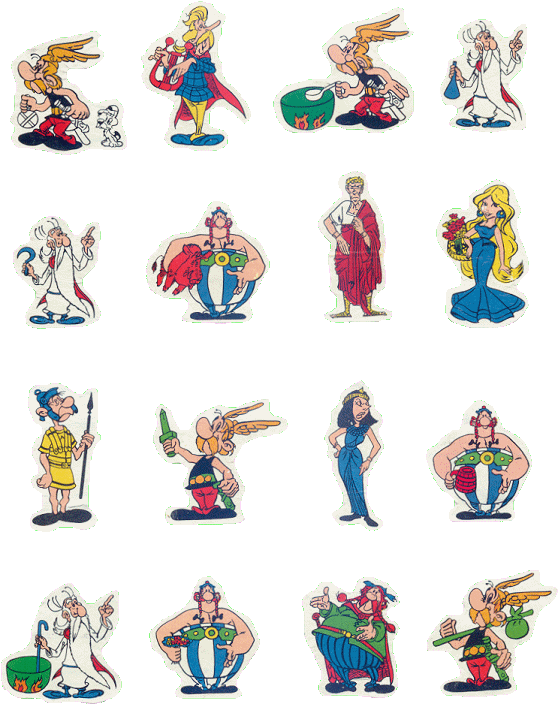Each Figure Also Came With A Cartoon Strip On The Back - Each Figure Also Came With A Cartoon Strip On The Back (600x771)