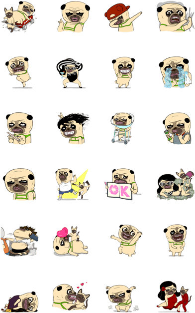 Mao Whatta Pug - Pug (420x673)