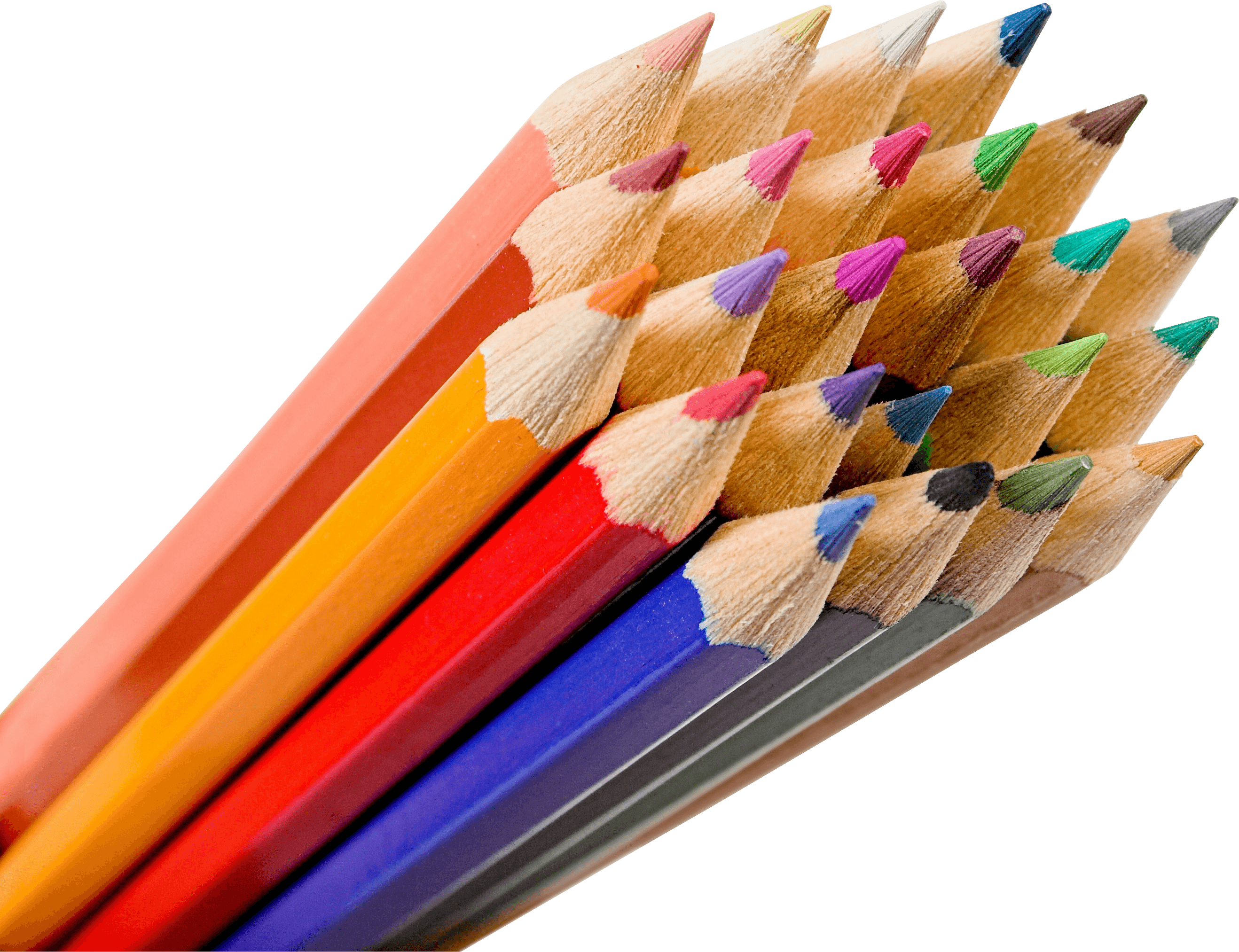 Pencil Clipart Bunch - Pencils Png (2636x2026)