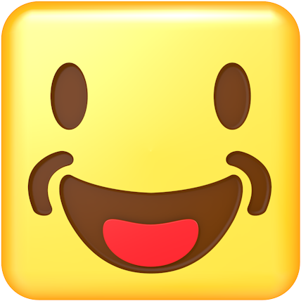 Emoji Illustration / Free - Smiley (500x500)