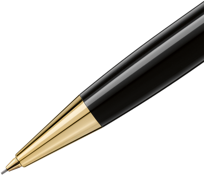 Meisterstück Gold-coated Classique Mechanical Pencil, - Montblanc Meisterstuck Red Gold Classique Mechanical (750x750)