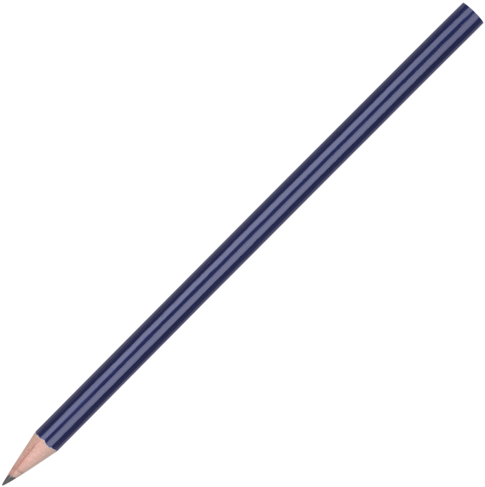 Standard Wooden Pencil No Eraser- Blue - Koh I Noor Graphite Pencils (720x720)