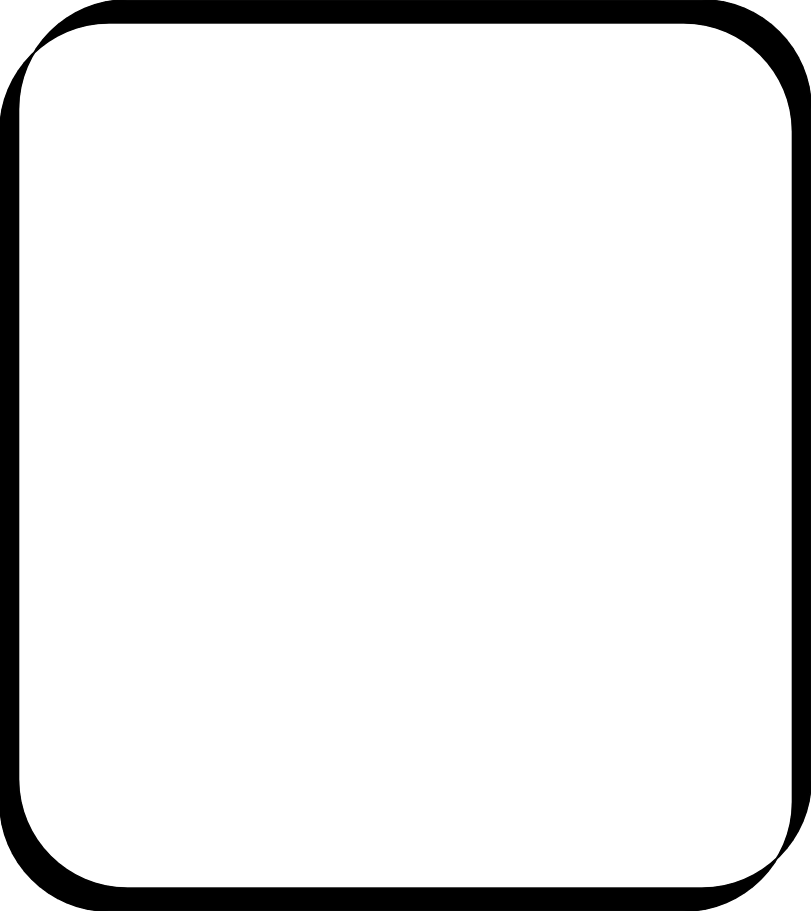 Frame Clipart Simple - Samsung Galaxy S8 Landscape (811x911)