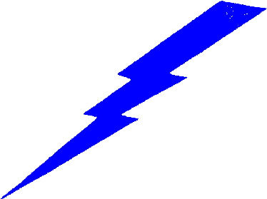 Bolt Clipart 8 Lightning Bolt Clip Art Clipart Free - Air Force Lightning Bolt (463x420)