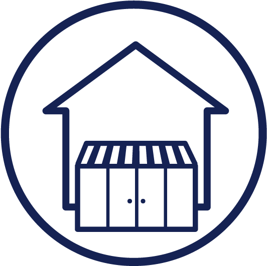 Conservatory Awning Icon - Heart Home Png (564x540)