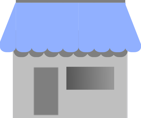 Shop Clip Art At Clker - Small Shop Clipart (600x504)